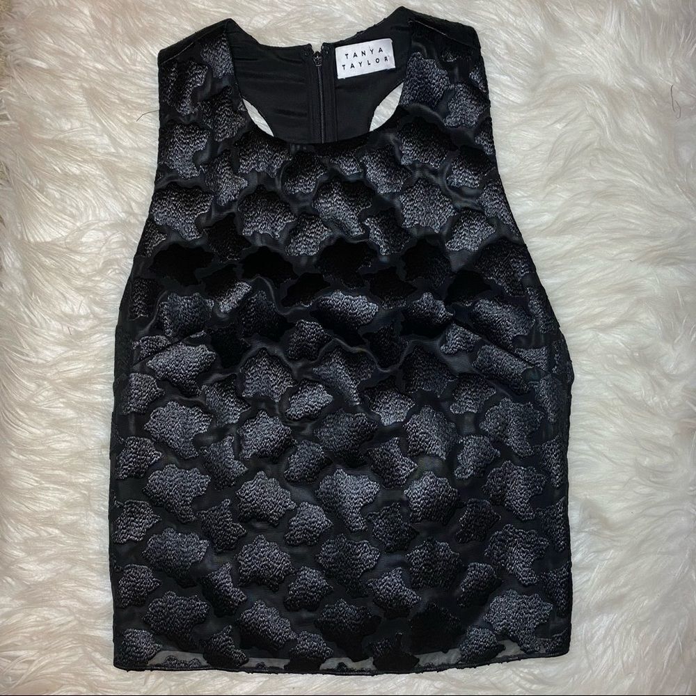 Tanya Taylor T Back Sleeveless Blouse